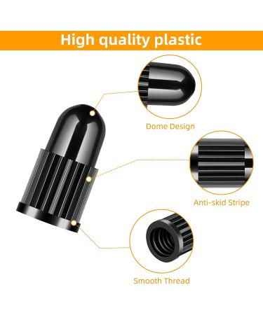 HZJD Presta Valve Caps - 25PCS French Valve Cap for Mountain and Road Bikes - Plastic Dust Cap, Corrosion Resistant - Buy Online on GoSupps.com