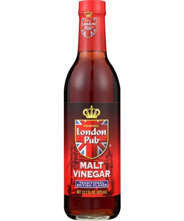 London Pub Malt Vinegar, 12.7-Ounce Glass (Pack of 6)