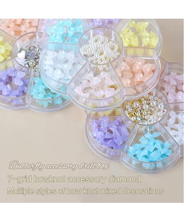Nail Art Decorations Nail Art Colorful Bowknot For Nail Jewelry Making Nail Decorations - Buy Online on GoSupps.com