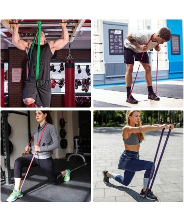 KMM Sports Pull Up Resistance Bands - 6 Pack for Effective Workouts - Buy Online on GoSupps.com