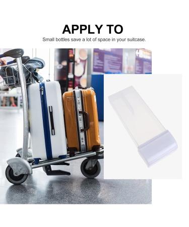 Frcolor 1 Piece Clear Outdoor Hair Storage Bottle - Perfect for Wax & Depilation | Plastic Container for Home Use - Buy Online on GoSupps.com