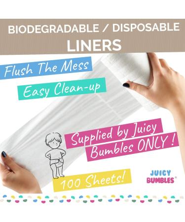 Reusable Cloth Nappies Set - Eco-Friendly & Chemical-Free Diapers with Inserts, Liner, Wet Bag - Cartoons Theme - 6 Pack - Buy Online on GoSupps.com