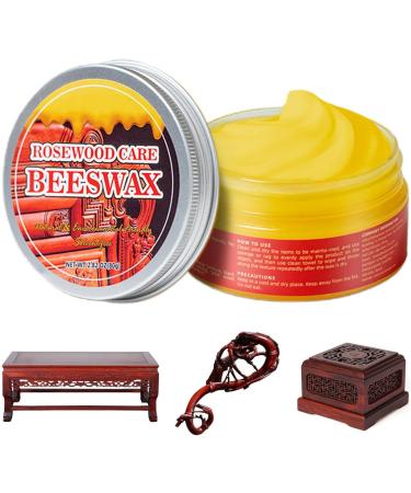 Shakven Paste Wax For Wood | 2.82 Oz Bees Wax Polish - Easy To Apply Odorless Wood Wax Enhances The Natural Beauty Of Oak Pine Beech Seals & Protects For Perfect Finish - Buy Online on GoSupps.com