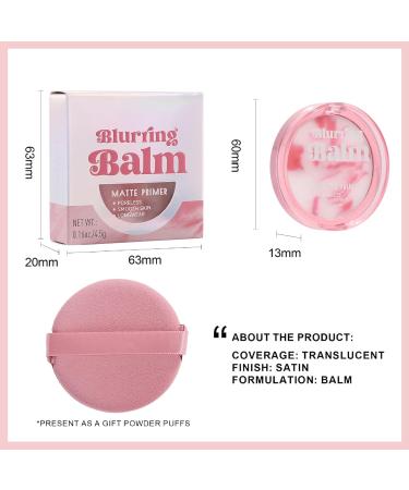 Erinde Poreless Face Blurring Primer & Oil Control Powder | Long-Lasting Matte Finish & Shine Control | Waterproof Rose Pink Setting Powder - Buy Online on GoSupps.com