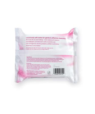 Simply Soft Makeup Remover Wipes - Fragrance-Free, Hypoallergenic, pH Balanced - 25 ct. (2 Packs) - Unscented Towelettes - Buy Online on GoSupps.com