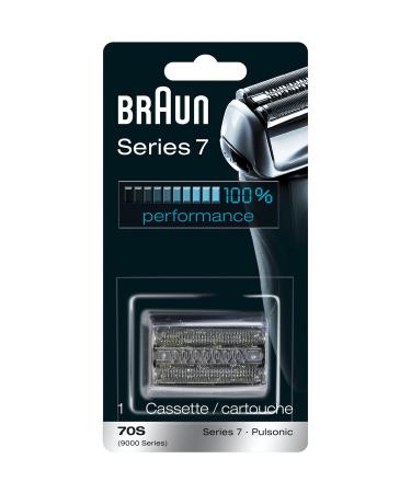 Braun Series 7 70S Electric Shaver Head Replacement Cassette  Silver 70s Replacement Head