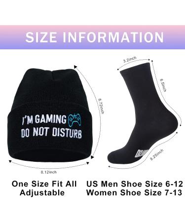 Novelty Gamer Socks Beanie & Baseball Cap Gift Set for Teen Boys & Men - Buy Online on GoSupps.com