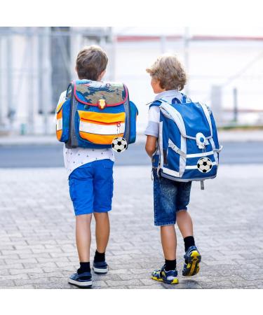 Indrnif 12 Reflective Football Supporters Safety Reflector Trailer | Children s Reflector for School Bags Clothing Backpacks Cycling & Running - Buy Online on GoSupps.com