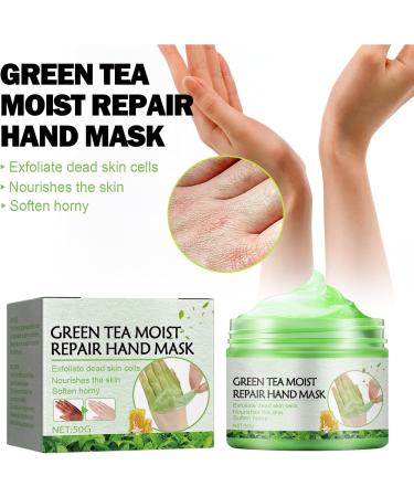 Green Tea Anti-Wrinkle Hand Mask Peel Off Hand Wax Mask Green Tea Repair Hand Mask Callus Removal Hand Peeling Mask Hand Skin Treatment Cream Portable Green Tea Hand Mask - Buy Online on GoSupps.com