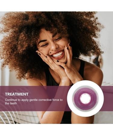 Faruta Colorful Orthodontic Elastic Chain - Violet Tooth Power Chains & Rubber Coil for Braces - Buy Online on GoSupps.com