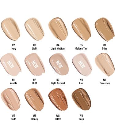 Oulac Anti-Dark Circles Concealer Makeup for Under Eye and Facial Blemishes Contains Hyaluronic Acid Moisturizing and Breathable Shade: W0 Fair 2ml - Buy Online on GoSupps.com