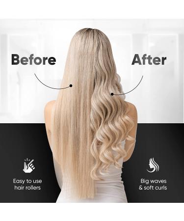 TangoBird Hair Rollers Set for Volume | 9 Pack - 3 Sizes Thermal Curlers for Medium to Long Hair - Buy Online on GoSupps.com