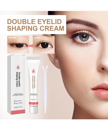 Buy Durable Invisible Double Eyelid Styling Cream | Generic Slide Cream - Waterproof & Y-Stick Applicator for Perfect Eye Shape - Buy Online on GoSupps.com