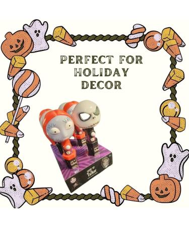 Nightmare Before Christmas Light Up Talker with Candy Inside Jack Skellington and Sally Characters for Trick or Treat Game Prizes Goodie Bags and Party Favors (Pack of 02) - Buy Online on GoSupps.com
