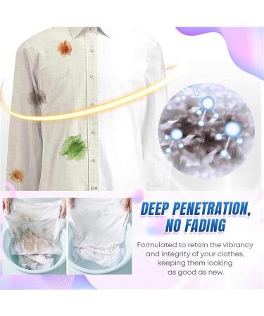 Homezo Stain Remover Urcstyle Laundry Stain Remover Collar Stain Removal Spray Active Enzymatic Laundry Cleaning-White Shirt Guardian Garment Stubborn Stain Cleaner Oil Remover (2Pcs) - Buy Online on GoSupps.com