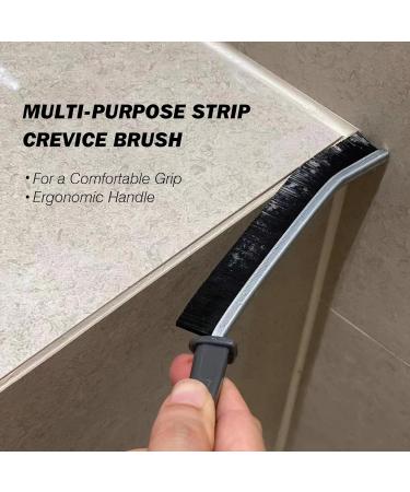 NEEKEP Crevice Cleaning Brush Grout Cleaner Scrub Brush Deep Tile Joints Groove Gap Cleaning Tool - Stiff Bristle with Handle for Showers Bathtubs Door Window Kitchen(4PCS) - Buy Online on GoSupps.com