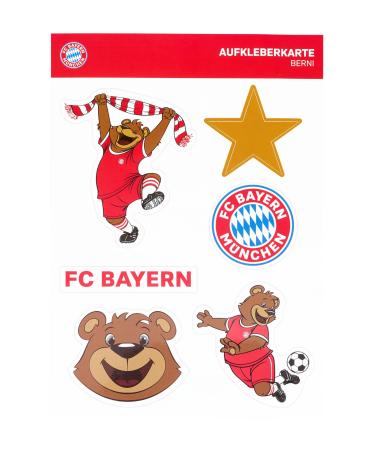 FC Bayern Munich sticker sheet - Berni - Sticker Set Sticker FCB