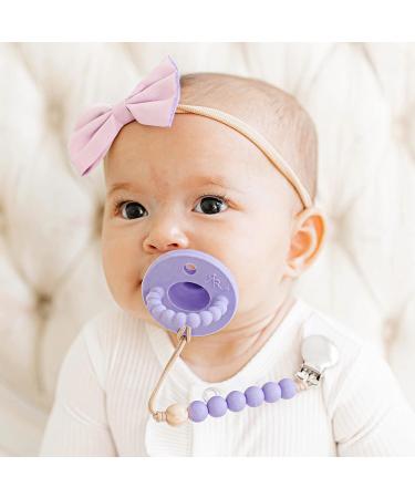 Ryan & Rose Cutie PAT Pacifier Teether Stage 1 - Orchid - Buy Online on GoSupps.com