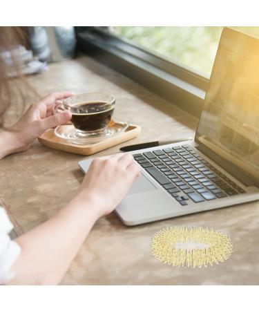 HEALLILY Gold Massage Acupressure Rings for Wrist - Ideal for Adults & Children | International Shipping Available - Buy Online on GoSupps.com