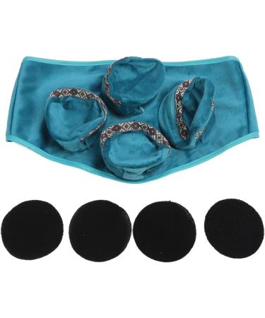 Universal Moxibustion Cover - Thermal-Insulating Velvet Box Cover with Adjustable Shoulder Straps & Hooks - Buy Online on GoSupps.com