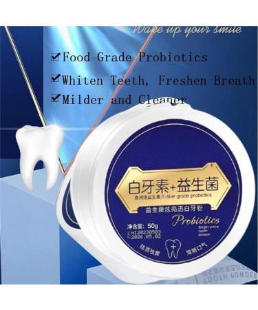Tooth Powder Teeth Whitening Powder Probiotic Teeth Whitening Powder Teeth Whitening Powder for Polishing and Whitening Teeth Tooth Powder - Buy Online on GoSupps.com
