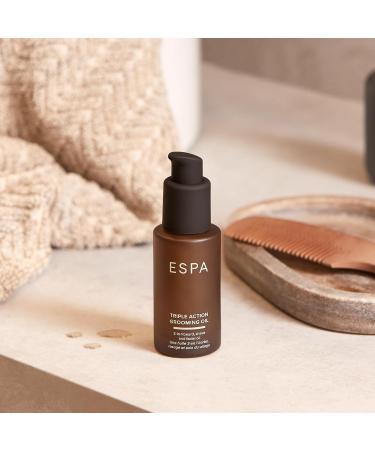 ESPA | Triple Action Grooming Oil | 30ml | 3-in-1 Shave Beard & Facial Oil - Buy Online on GoSupps.com
