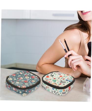 Frcolor 10-Piece Matte Lipstick Organizer - Travel Makeup Storage & Jewelry Bag - Perfect for Coins & Accessories - Buy Online on GoSupps.com