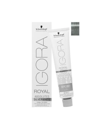 Schwarzkopf Igora Royal Absolutes SILVERWHITE Tonal Refiner (Slate Grey) by Schwarzkopf