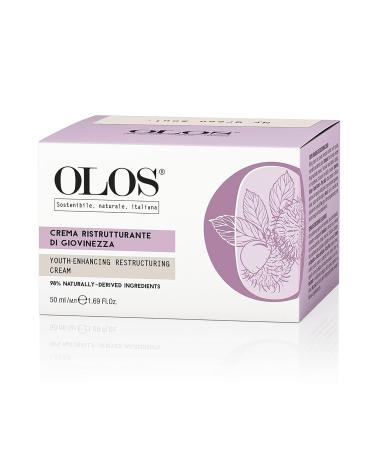 OLOS Youth-Enhancing Restructuring Cream | Anti-Aging Face Moisturizer with Aloe & Shea Butter | Collagen Booster Lotion - 1.7 oz - Buy Online on GoSupps.com