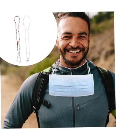 Buy Bcoath 2-Piece Glasses Mask Chain | Anti-Loss Lanyard & Practical Strap for Masks | Portable & Durable Mask Accessories - Buy Online on GoSupps.com