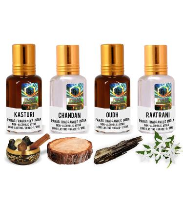 BlueQueen Wanderlust Spray Perfume Trial Set Featuring Island Vanilla Mini 4 Scents Fragrance Sampler Gift Set Natural + Essential Oils Clean Vegan + Cruelty Free - Buy Online on GoSupps.com