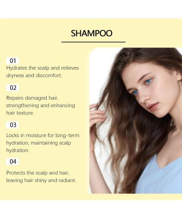  Generisch Natural thickening and strengthening shampoo with rosemary and hydrolyzed keratin for fine hair and hair loss gentle and soft cleansing conditioner (2) - Buy Online on GoSupps.com