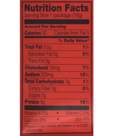 Jack Link's Beef Jerky Multipack - 5 Original 0.625 Oz Bags, 7g Protein, Flavorful Ready-to-Eat Snack - Buy Online on GoSupps.com
