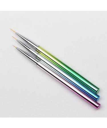 3pcs Nail Art Draw Line Pen Set | Professional Dotting Tools for Fashion Design | Perfect for Manicure & DIY Nail Art - Buy Online on GoSupps.com