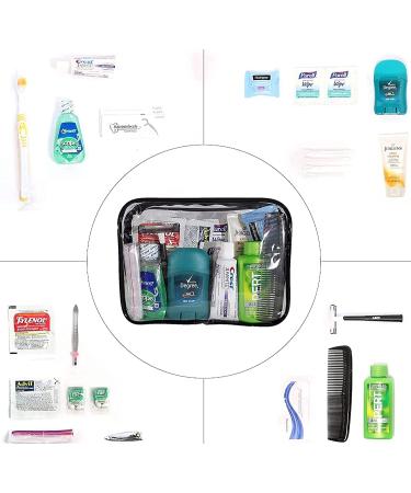 Premium Toiletry Travel Kit - 20 Piece Set for Quality Personal Care | TSA Approved Hygiene Essentials Bag for Unisex Travelers - Buy Online on GoSupps.com