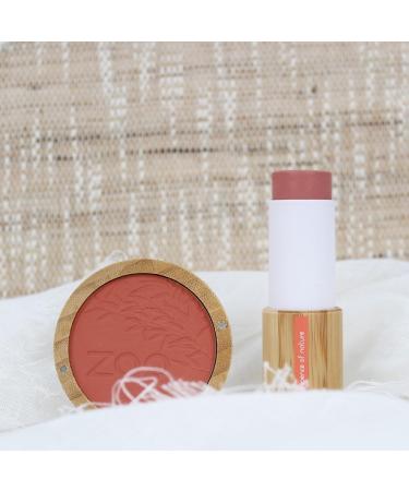 Zao Bamboo Compact Blush No. 323 - Dark Purple - 9g | Eco-Friendly Makeup for International Shipping - Buy Online on GoSupps.com