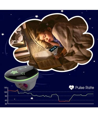 Kids Pulse Oximeter | Pediatric Wearable Health Monitor | KidsO2 Ring | Portable Bluetooth Sleep Tracker | Perfect Gift for Boys & Girls - Buy Online on GoSupps.com
