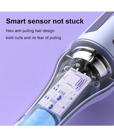 Yuehuam Auto Curling Iron Automatic Hair Curler Rollers 1 1/4 inch/ 32mm Large Waves 7 Temperatures control LED Display Curling Iron Auto Shut- Off Fast Heating Curling Wand for Hair Styling Pink - Buy Online on GoSupps.com