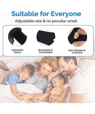 Adjustable Anti-Snoring Chin Strap - Snoring Solution for Men and Women - 50g (Pack of 1) - Buy Online on GoSupps.com