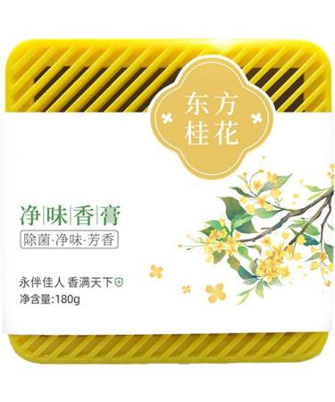 Solid Balm Diffuser Car Aromatherapy - Long Lasting Osmanthus Deodorizer for Vehicles - Buy Online on GoSupps.com
