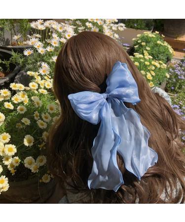 Limtula Bows Barrettes Big Bows Hair Clip Bows hairpin Ribbon Hair Clip Bowknot Hair Clip Ponytail Clip Bows Hair Accessories Champagne - Buy Online on GoSupps.com