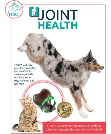 1TDC Dual Action Twist Off Soft Gels for Dogs & Cats - Supports Oral Health, Hip & Joint, Muscle Recovery, Skin & Coat - 120 Gels - Buy Online on GoSupps.com
