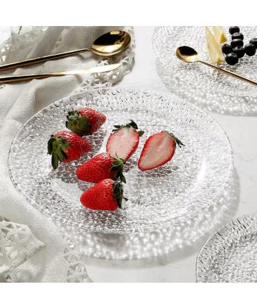 Kitchen Salad Bowl Nordic Glass Fruit Bowl Fashion Creative Dessert Bowl Suitable for Dessert Pasta Fruit Vegetable Salad Bowls (A2pc) - Buy Online on GoSupps.com