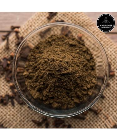 Naturevibe Botanicals Clove Powder 453 grams (1lbs) Indian Spice | Best Aromatic Spice Clove Powder 453g - Buy Online on GoSupps.com