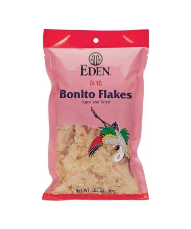 Eden Bonito Flakes, Aged and Dried, 1.05 Ounce , Pack of 1212