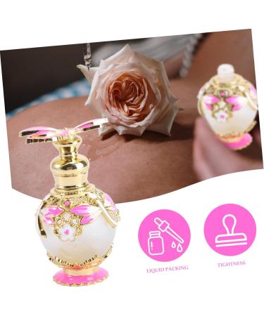 Beaupretty 15 Dragonfly Perfume Bottle Empty Refillable Essential Oil Bottle Retro Decor Refillable Perfume Bottle Arabic Decor Terrarium Travel Vintage Pink Decorative Bottle Glass 15 ml Pink - Buy Online on GoSupps.com