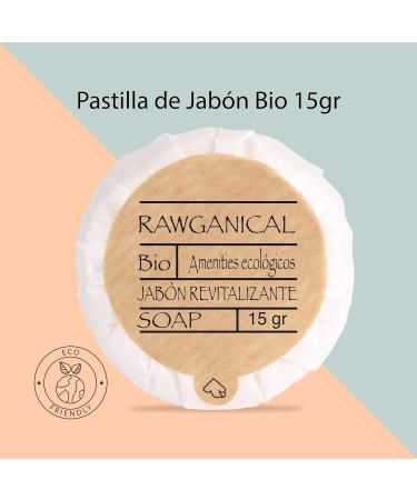  INTERCABO Pack of 50 round soaps 15g each - Made in Spain perfect for personal hygiene travel and hotels with skin-friendly ingredients and an advanced formula - Buy Online on GoSupps.com