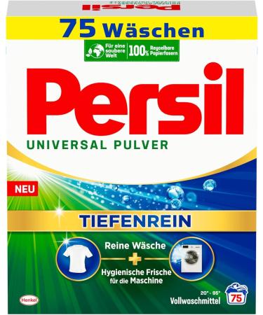 Persil Universal POWDER Laundry Detergent - 75 WL / 4.55 Kg - Buy Online on GoSupps.com