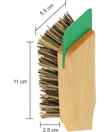 Brushmann Shoe/Boot and Wellington Boot Brush - Dirt Remover with Scraper Updated Design - Buy Online on GoSupps.com