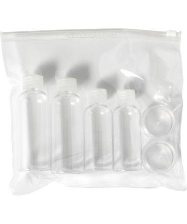 eBuyGB Toiletry Bag Cosmetic Bag Transparent for Women 18.5 x 15.5 cm